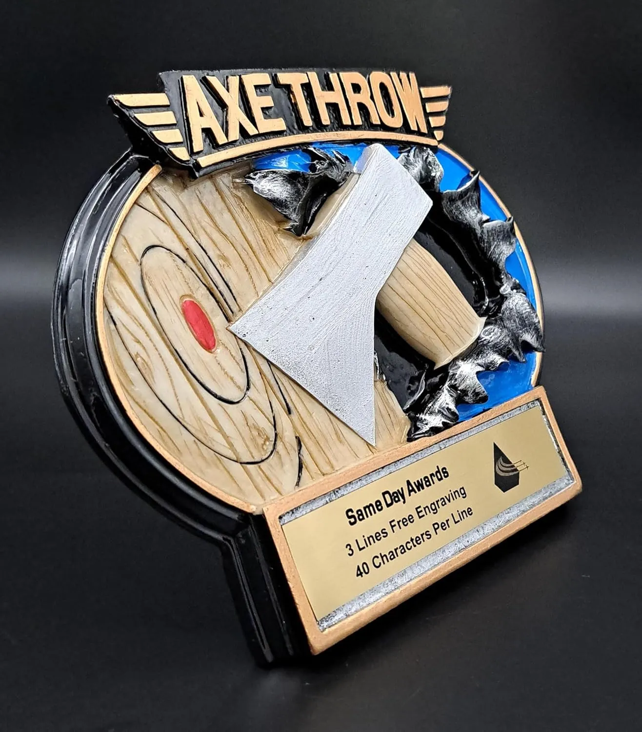 Burst Thru Plaque or Trophy - Engraving Included