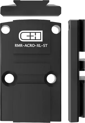 C H Precision Optics Adapter Plate for RMR Footprint Compatible with Aimpoint Acro