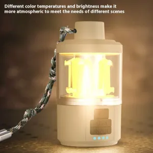 Camping Household Outdoor Tent Light Multifunctional Rechargeable Power Torch