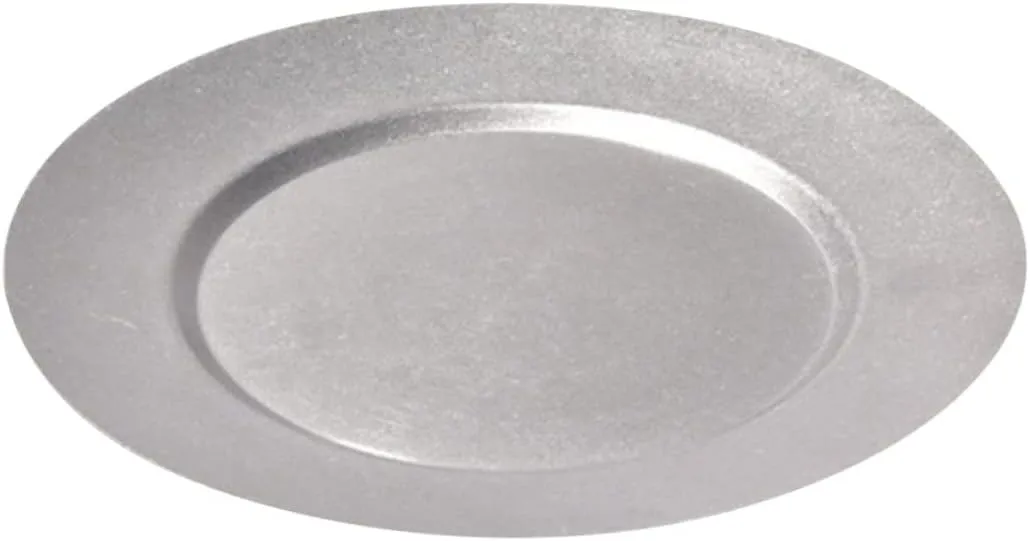 Camping Plates Vintage Dinnerware Plates Stainless Steel Plate Easy to Clean Safe