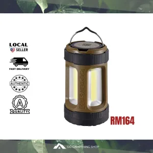 CAPTAIN STAG COB 4 Levels Switch Outdoor Camping LED Lantern Japan Imported