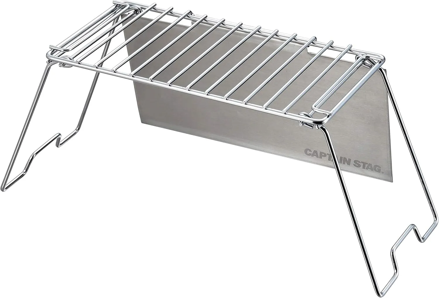 Captain Stag UG-30 Trivet Table Grill Stand Table with Windshield