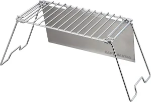Captain Stag UG-30 Trivet Table Grill Stand Table with Windshield