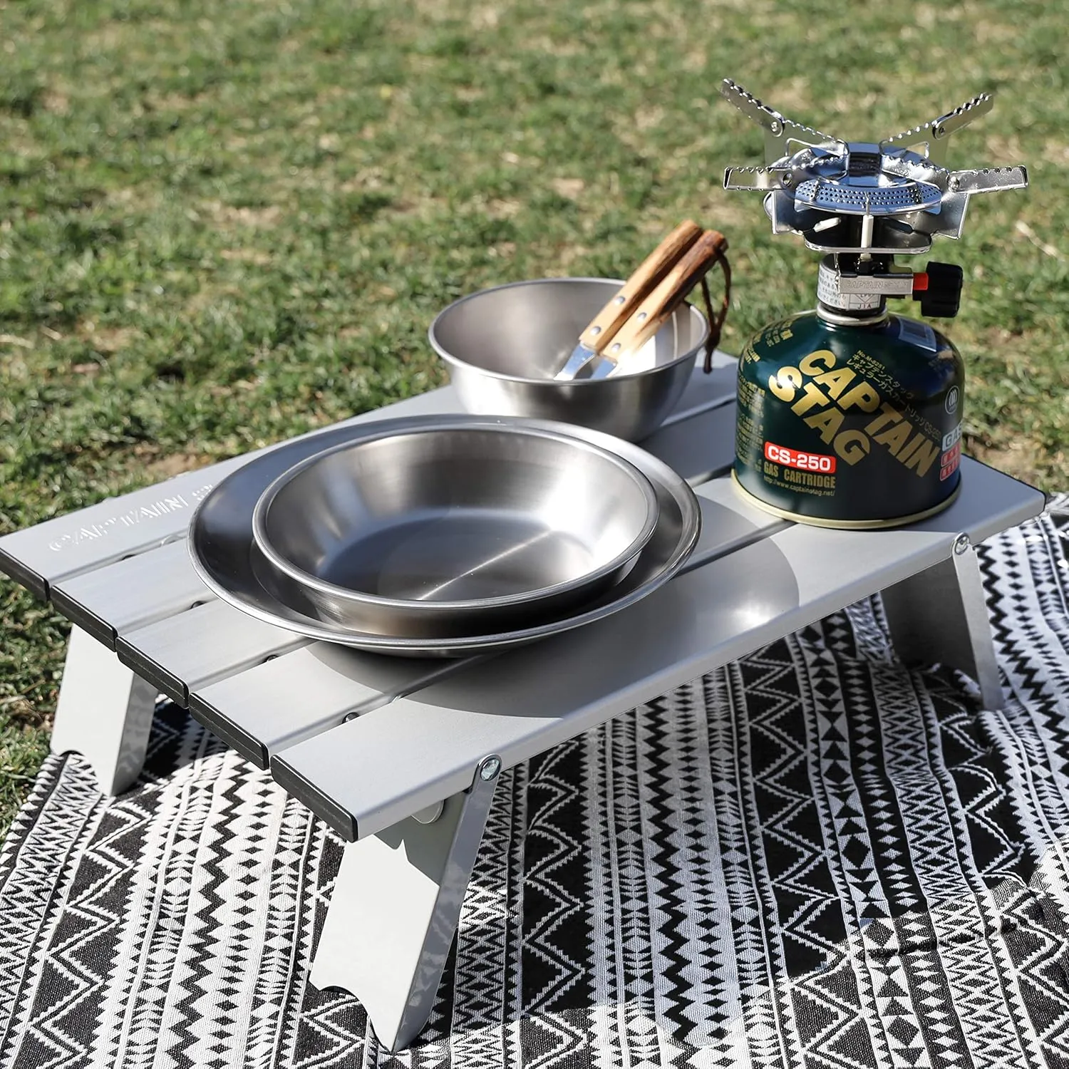 Captain Stag UH-42 18-8 Stainless Steel Plate, Tableware, Inner Diameter 6.3 inches (16 cm), Outer Diameter 6.7 x Height 1.4 inches (17 x 3.5 cm), Made in Japan