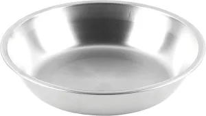 Captain Stag UH-42 18-8 Stainless Steel Plate, Tableware, Inner Diameter 6.3 inches (16 cm), Outer Diameter 6.7 x Height 1.4 inches (17 x 3.5 cm), Made in Japan