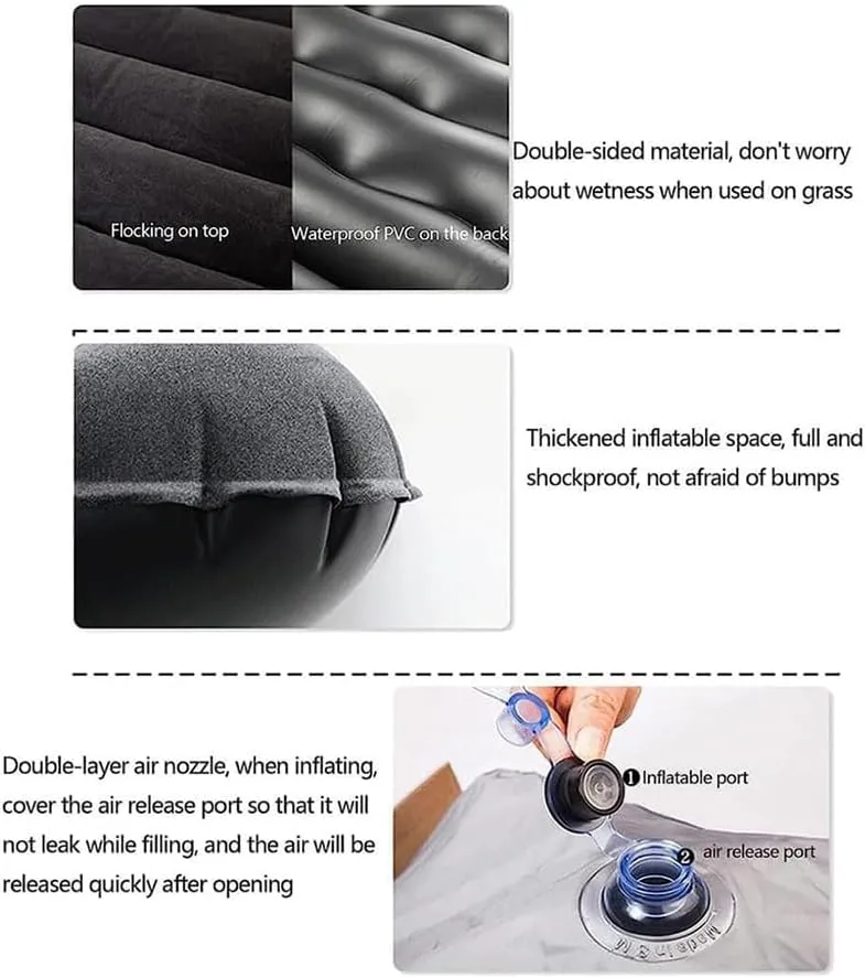 Car Air Mattresses for Audi A4 B9 Allroad A4 B6 8E Avant, Portable Bed Cushion Bedding Camping Hiking Inflatable Pillow Multifunctional Accessories Outdoor,G