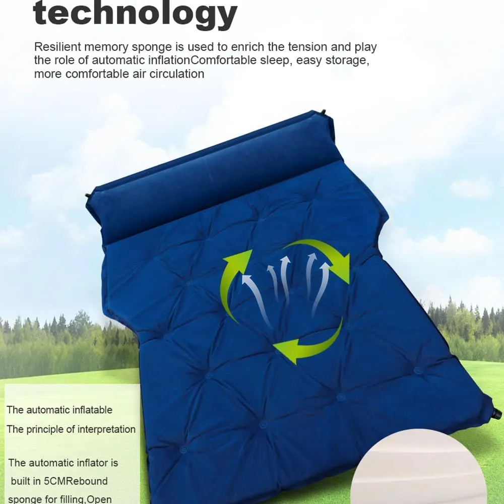 Car Air Mattresses for Hyundai FT, Portable Bed Cushion Bedding Camping Hiking Inflatable Pillow Multifunctional Accessories Outdoor,A