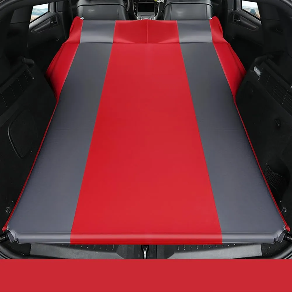 Car Automatic Inflatable Bed for Lynk & Co 08 EV 2023 2024, Portable Movable Thickened Trunk Sleeping Bed Outdoor Camping Hiking Air Mattress,Red