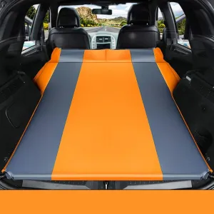 Car Automatic Inflatable Bed for Toyota Prado 7-Seats 2006 2007 2008 2009, Portable Movable Thickened Trunk Sleeping Bed Outdoor Camping Hiking Air Mattress,Orange