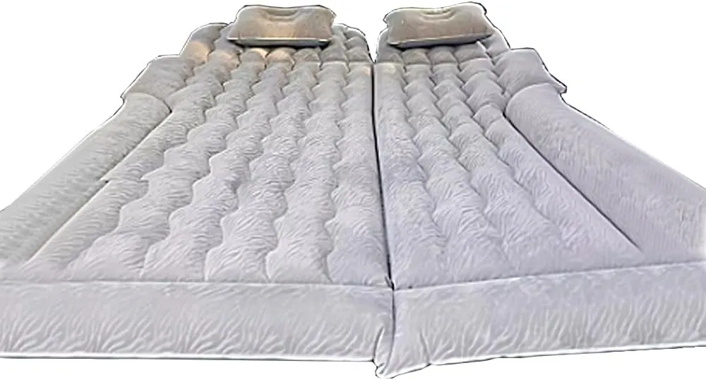 Car Bed for Dodge Scat Pack/Challenger,Portable Blow Up Mattress Car Camping Travel Bed for Home Outdoor with Air Pump and Storage Bag,A Gray