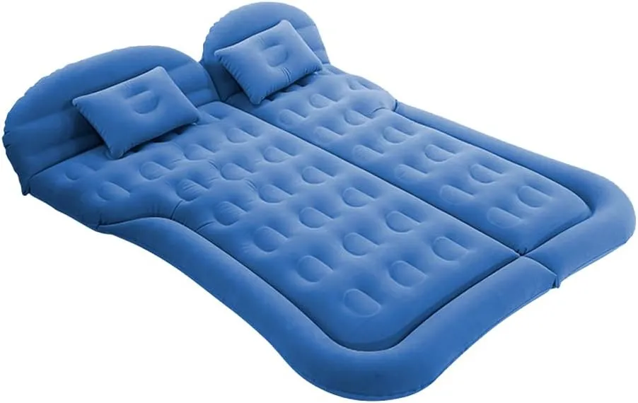 Car Inflatable Air Mattress for Audi RS e-tron GT 2021 2022 2023 Portable Boot Air Mattress Cushion Outdoor Travel Camping Sleeping Gear Accessories,Blue