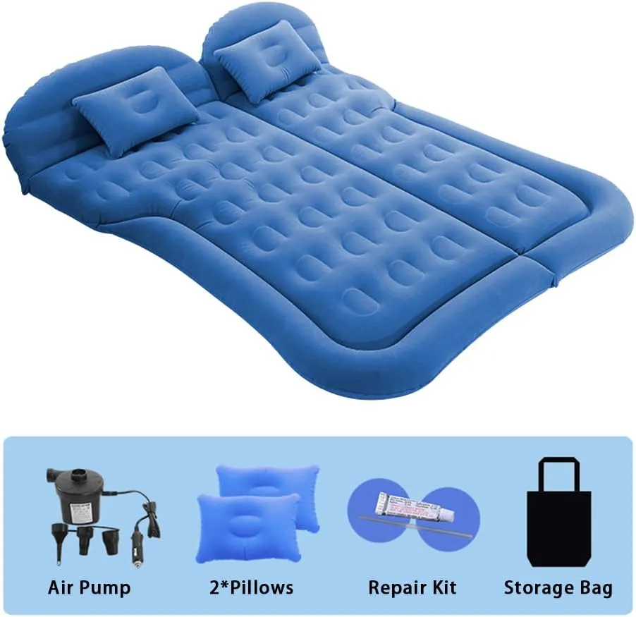 Car Inflatable Air Mattress for BMW iX 2021 2022 2023 2024 Portable Boot Air Mattress Cushion Outdoor Travel Camping Sleeping Gear Accessories,Black