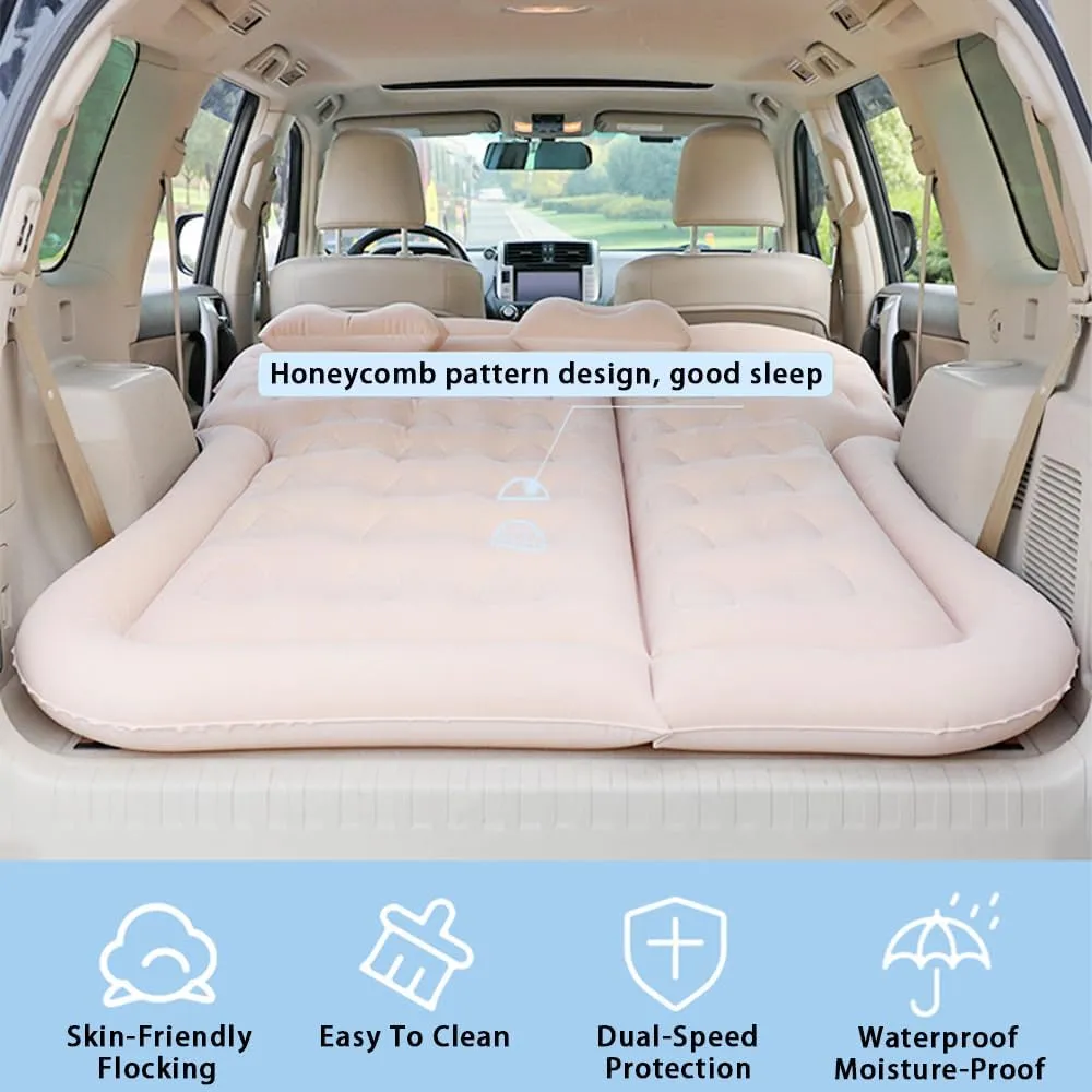 Car Inflatable Air Mattress for BMW iX 2021 2022 2023 2024 Portable Boot Air Mattress Cushion Outdoor Travel Camping Sleeping Gear Accessories,Black