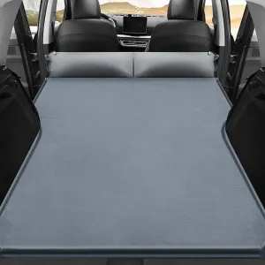 Car Inflatable Mattress for Jeep Grand Cherokee L 7-Seater 2021 2022 2023 2024 Portable Air Sleeping Bed with Pillow Camping Travel Cot Inflatable Trunk Sleeping Pad,Grey1