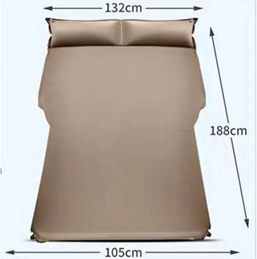 Car Inflatable Mattress for Mercedes Benz GLC 200 220d 250 300 Coupe 2015 2016 2017 2018 2019 2020 2021 Portable Flocking Air Mattress Camping Travel Mattress Auto Accessories,Grey1