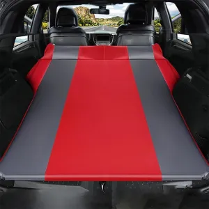 Car Inflatable Mattress for Toyota Camry XSE/XLE/SE/LE/Hybrid 2025 Self Inflating Sleeping Pad Thickened Air Bed Cushion Camping Travel Mattress Multifunctional,Red