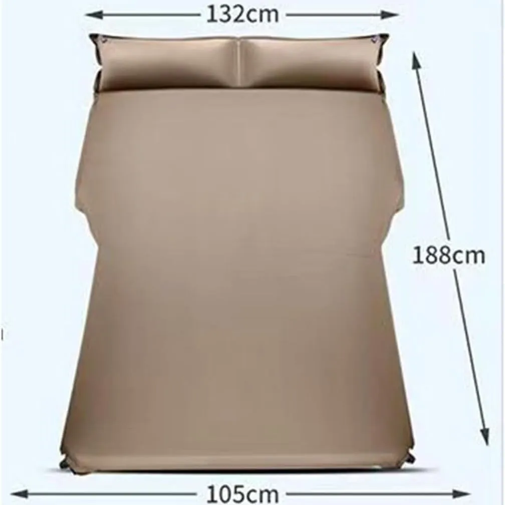 Car Inflatable Mattress, for Toyota Sequoia 2023-2024 Outdoor Camping Travel Portable Sleeping Pad AdjustableWear Resistant, Auto Accessories,A-Black