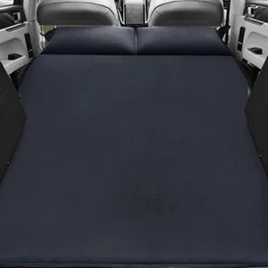 Car Inflatable Mattress, for Toyota Sequoia 2023-2024 Outdoor Camping Travel Portable Sleeping Pad AdjustableWear Resistant, Auto Accessories,A-Black