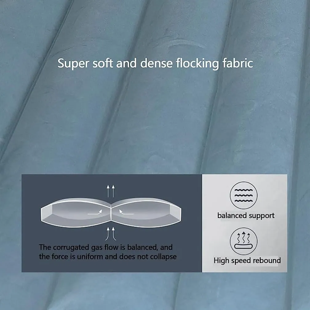 Car Inflatable Mattress, for Volvo XC40 XC60 XC90 Rest Sleeping Portable Outdoor Travel Camping Air Beds, Auto Accessories,A-Black 01