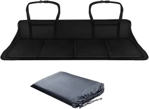Car Rear Seat Mattress Extension Plate | Car Back Seat Folding Bed | Portable Back Seat Trunk Extender, Foldable Car Back Seat Folding Bed for Car, SUVs