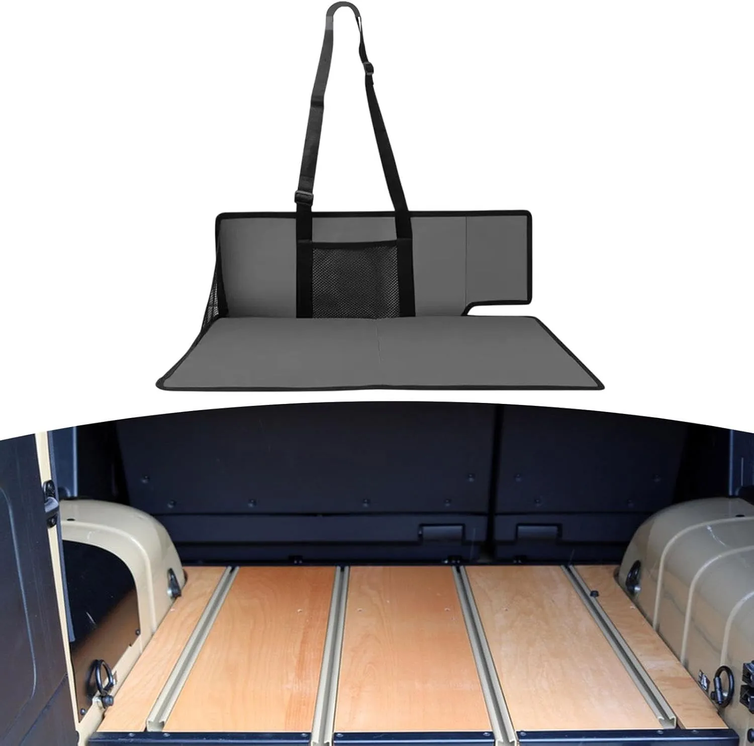 Car Rear Seat Mattress Extension Plate Portable Mattress Sleeping Travel Increase Trunk and Car Bed Camping Space Foldable
