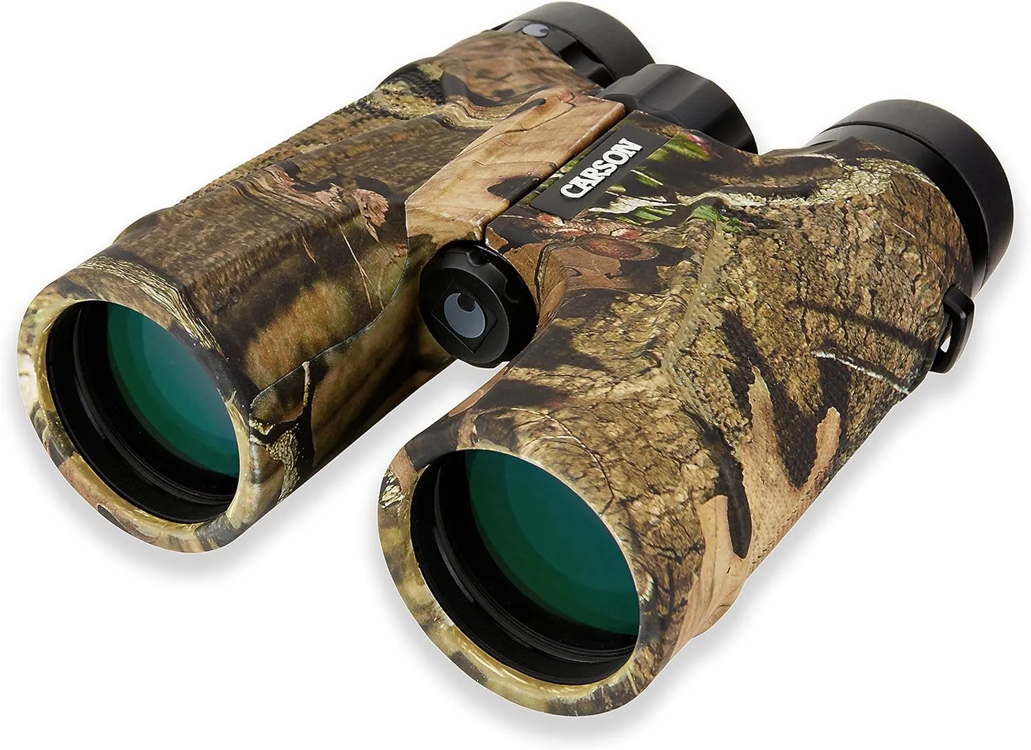 Carson 3D Series 10x42mm High Definition Compact and Waterproof Binoculars with ED Glass, Mossy Oak Camouflage (TD-042EDMO)