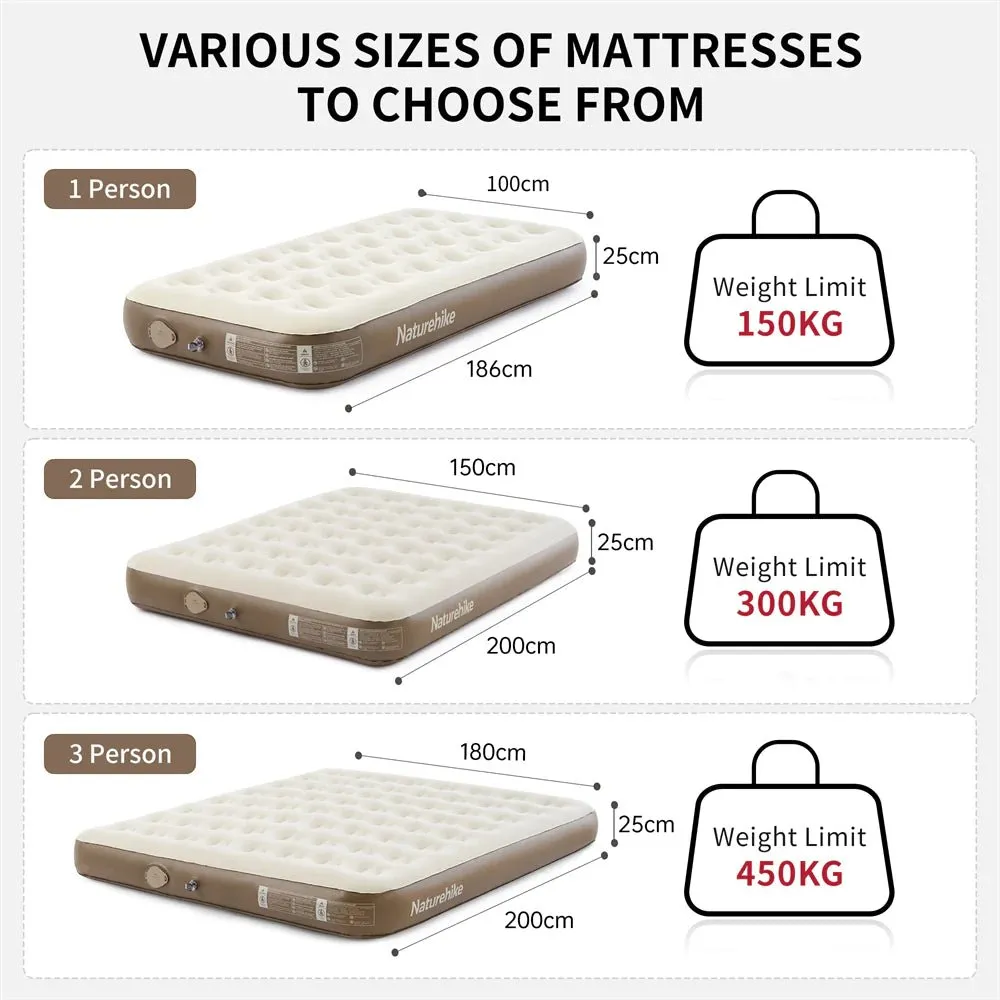 (Chenjing)-C25Built-in pump PVC raised inflatable mattress