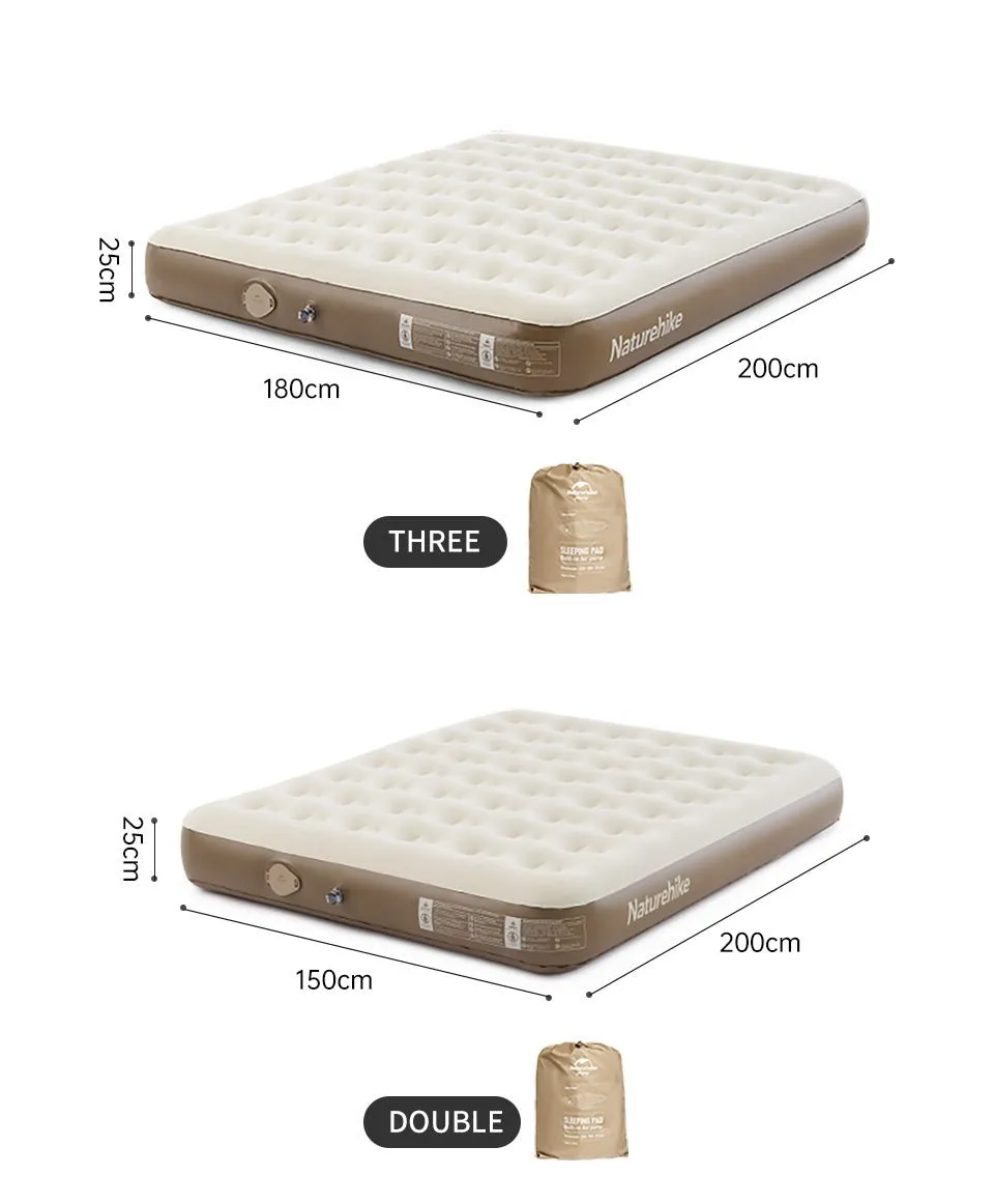(Chenjing)-C25Built-in pump PVC raised inflatable mattress