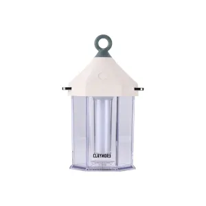 Claymore Cabin Ivory Camping Rechargeable LED Lantern & Power Station