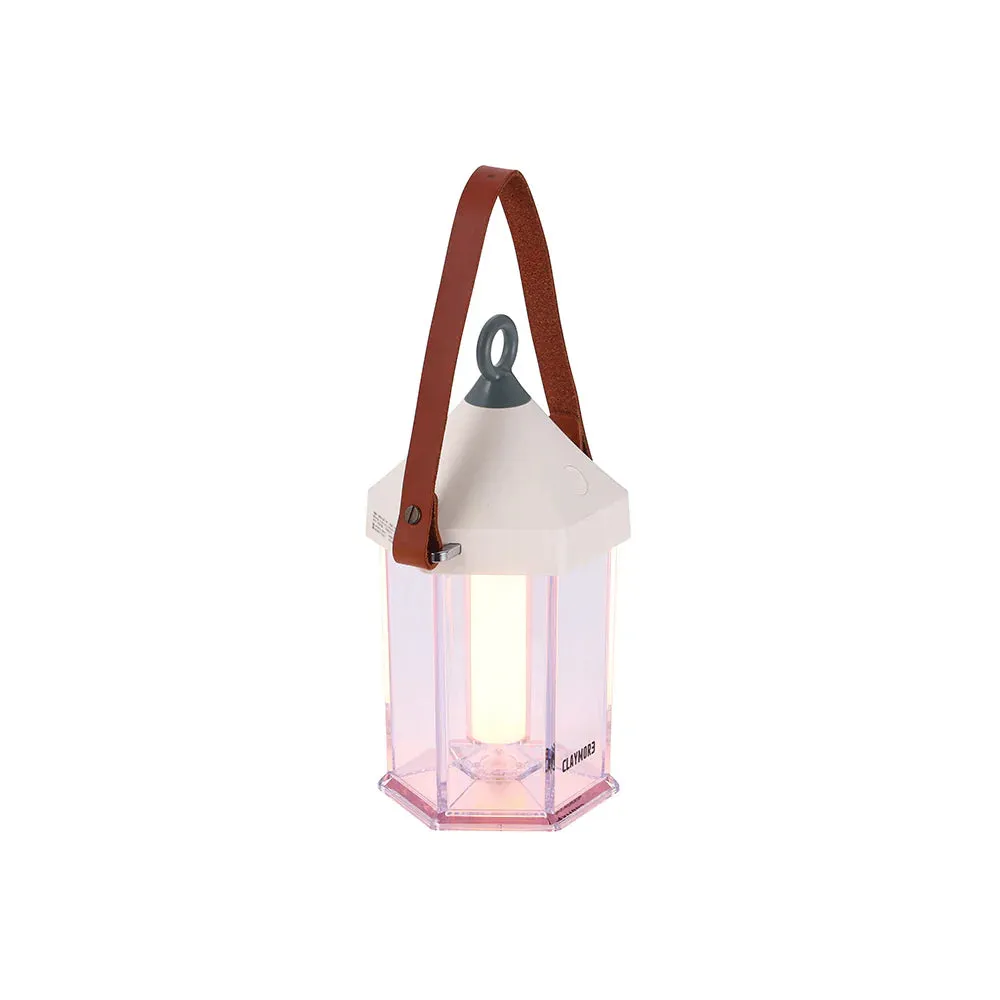 Claymore Cabin Ivory Camping Rechargeable LED Lantern & Power Station
