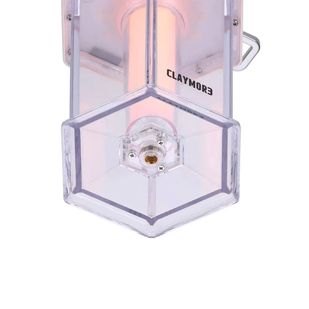 Claymore Cabin Ivory Camping Rechargeable LED Lantern & Power Station