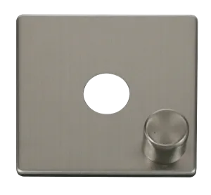 Click Definity SCP241SS 1 Gang Dimmer Switch Cover Plate - Stainless Steel