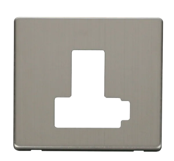 Click Definity SCP451SS 13A Fuse Switched Connection Unit (Lockable) Cover Plate - Stainless Steel