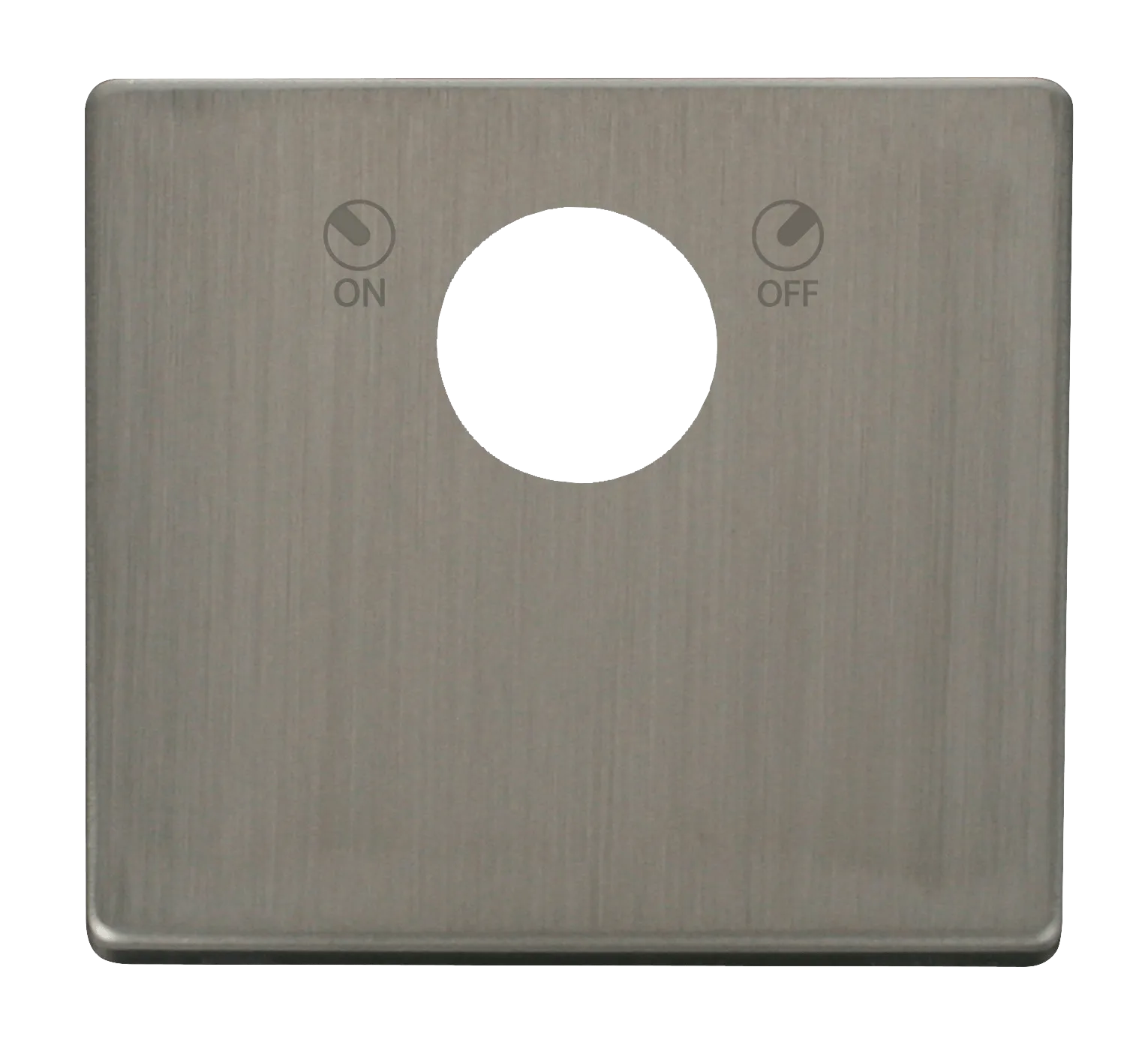 Click Definity SCP660SS 20A Double Pole Key Lockable Switch Cover Plate - Stainless Steel