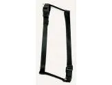 Coastal Standard Adjustable Nylon Harness Black 3/4X18Ft-30In