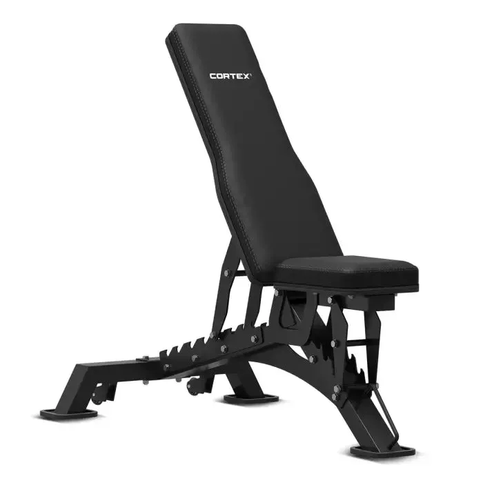Cortex PR-4 Foldable Squat & Power Rack   BN-9 Bench   130kg Olympic Bumper Weight and Barbell Package