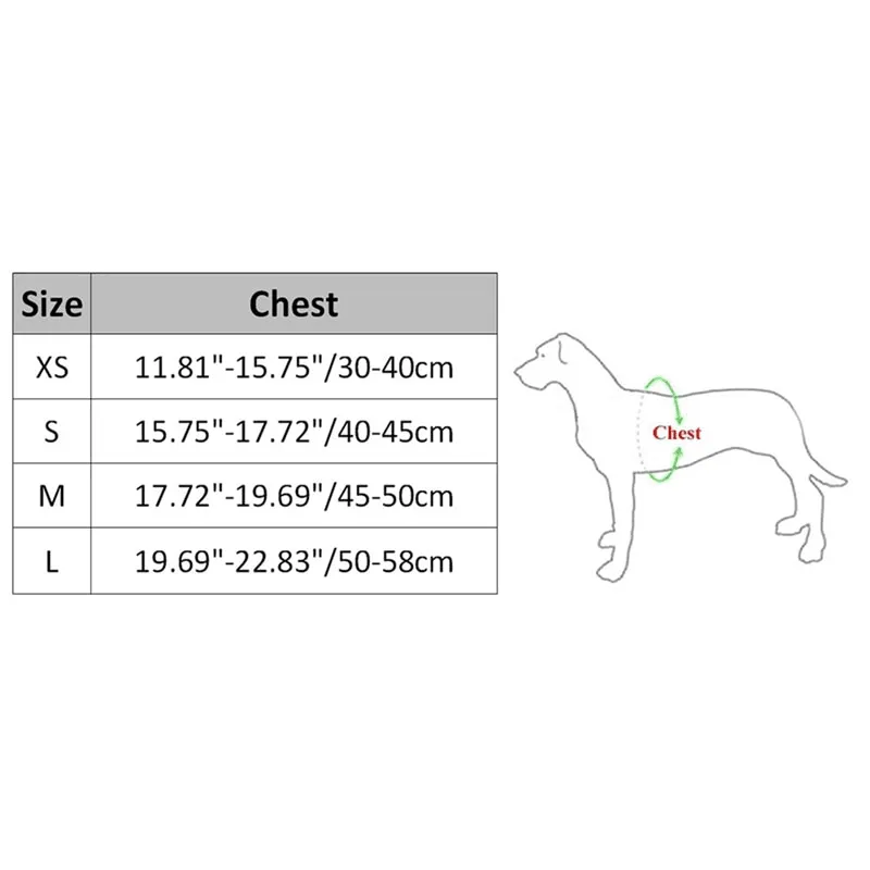 Cotton Padded Pet Dog Harness