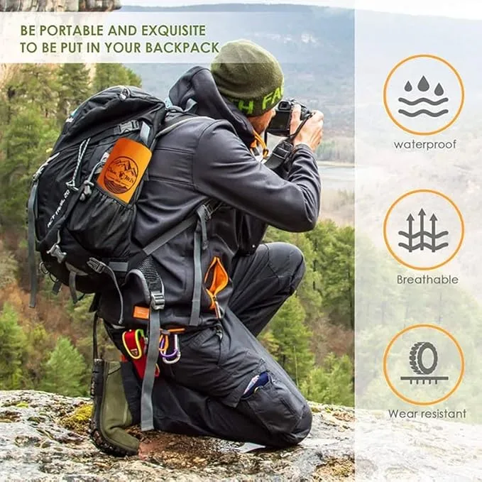 DanMir Camping Sleeping Pad - Ultralight Inflatable Camping Mattress for Hiking; Backpacking Camping Gear Must Have; Includes Carry Bag, Repair Kit; Compact Camping Mat and Portable Truck Bed Mattress