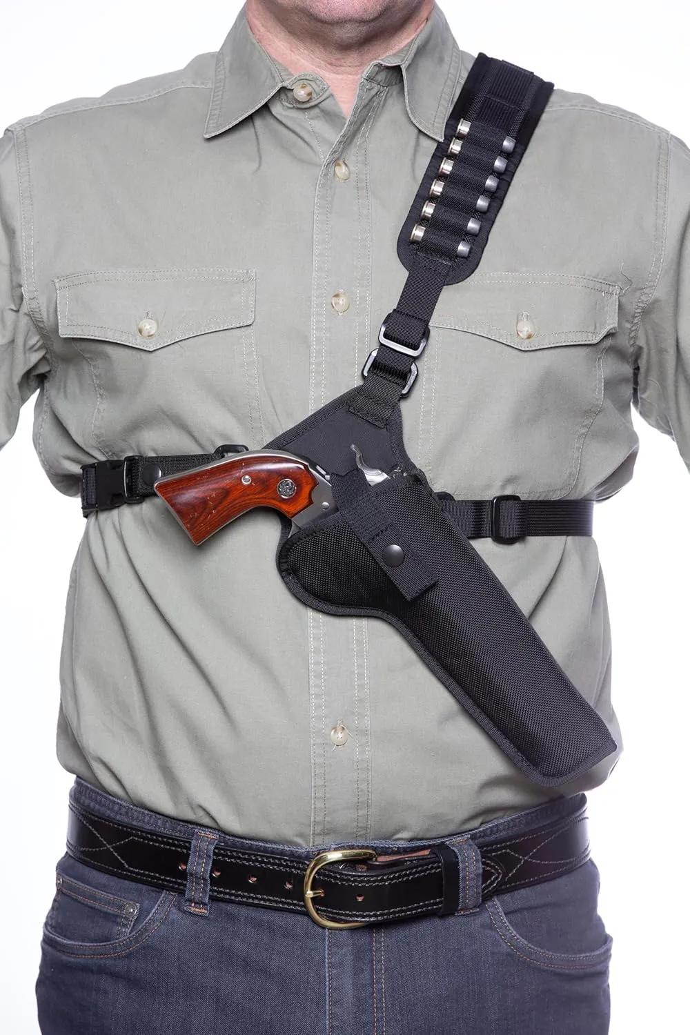 DIAMOND D OUTDOORS - Denali Chest Holster for Revolver up to 6 ½” Barrel