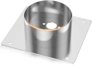Diesel Heater Mounting Plate, Stainless Steel Diesel Heater Turret Mount Plate 60 mm for Airtronic D2/D4/D1LC, Rustproof External Diesel Heater Floor Mounting Bracket for Diesel Heater