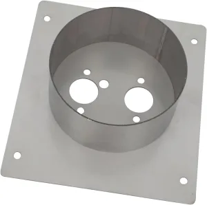 Diesel Heater Turret Mount Plate Parking Air Heater Mounting Flange Heater Floor Mount Bracket Deep 60mm For Webasto Air Top 2000 2000ST 2000STC Heater, For Eberspacher Airtronic D2 D4 Heater