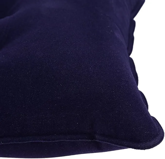 Dioche Portable Air Inflation Pillow, Soft PVC Pillow for Outdoor Travel Camping Hiking Sleeping