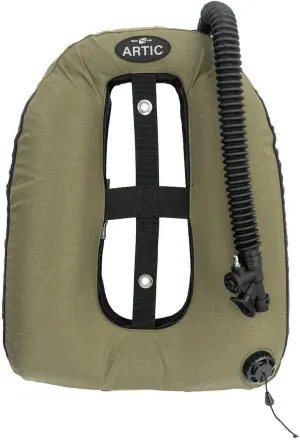 Dive Rite Arctic Wing 16" Inflator with Pull Dump OD Green