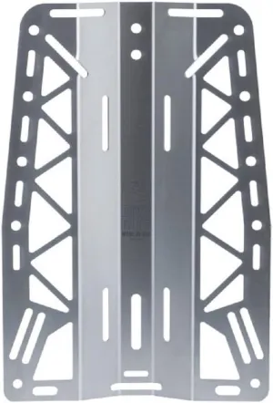 Dive Rite XT Lite SS Backplate, Silver (Model: BC2117)