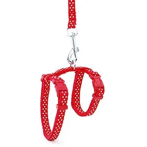 Dot & Plaid Cat Harness & Leash