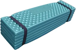 Double Egg Crate Foldable Sleeping Pad, Soft PVC Thickened Isolation Pad for Camping (186 * 57)