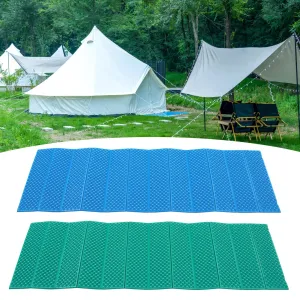 Double Egg Crate Sleeping Pad Foldable Thickened Foam Sleep Mat for Outdoor Camping 186x57CM Sleeping Pad Egg Crate Sleeping Pad