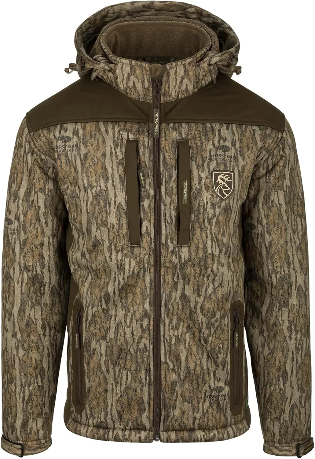Drake Waterfowl Men's Non-Typical Standstill Windproof Agion Active XL Hooded Hunting Jacket
