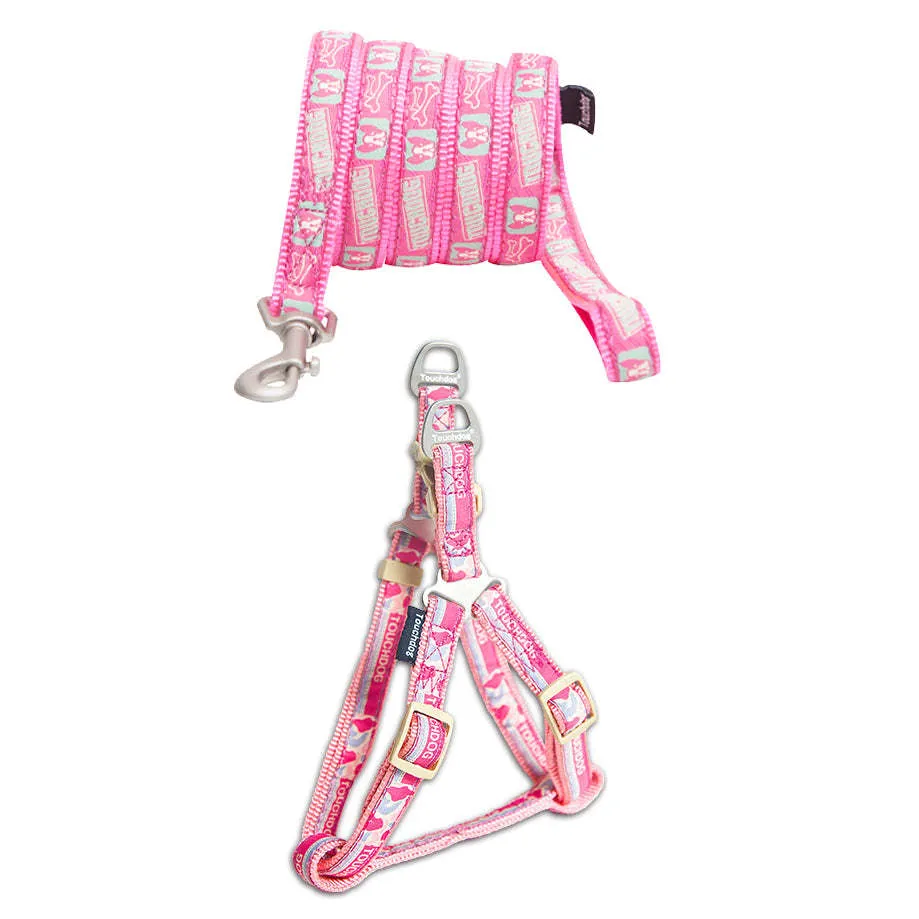 Durable Adjustable Dog Harness with Reinforced Stitching Straps