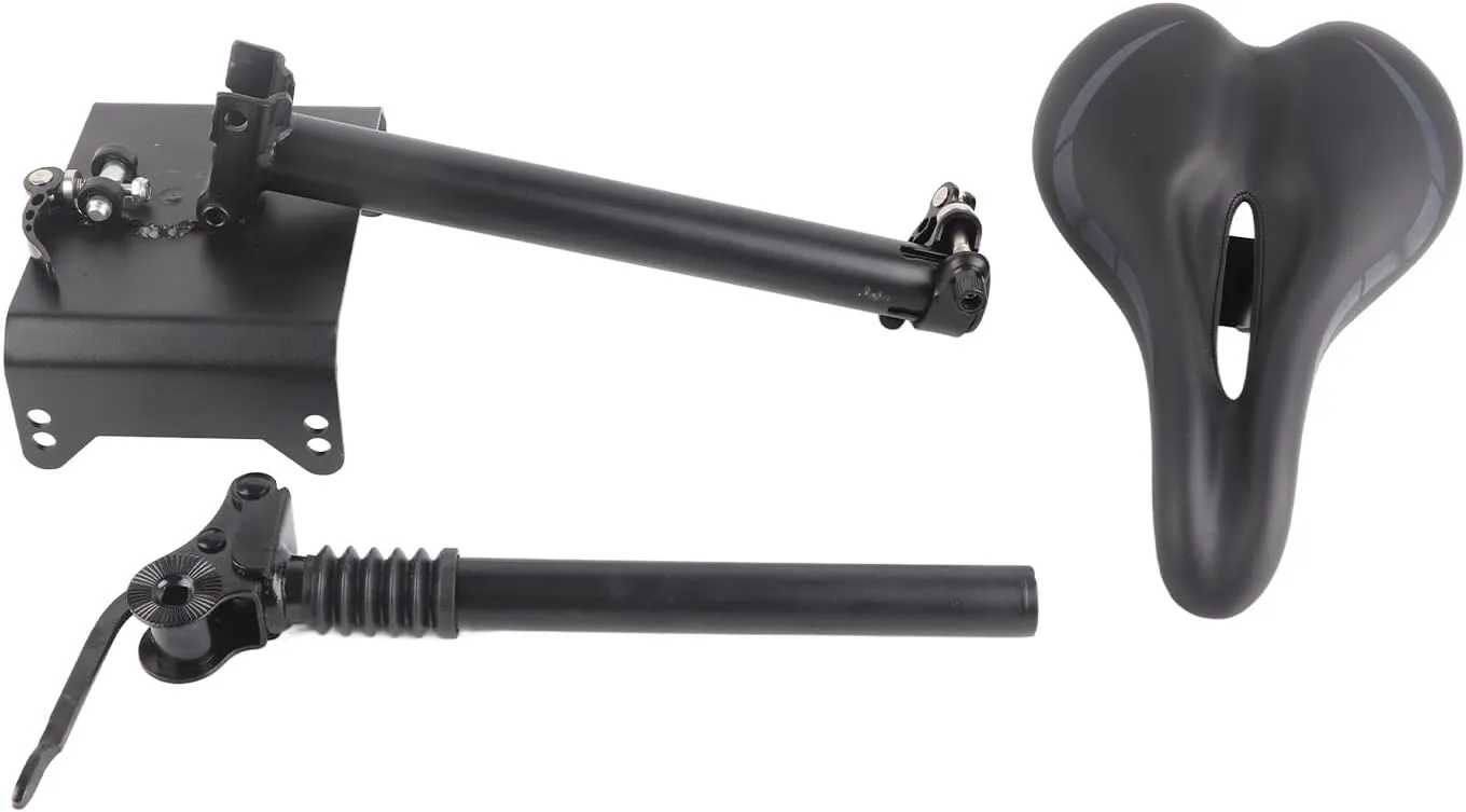 Electric Scooter Seat Saddle, Foldable Shock Absorbing Foam Cushion Seat, Scooter Seat Saddle Electric Scooter Modification Accessories for F Series F20 F25 F30
